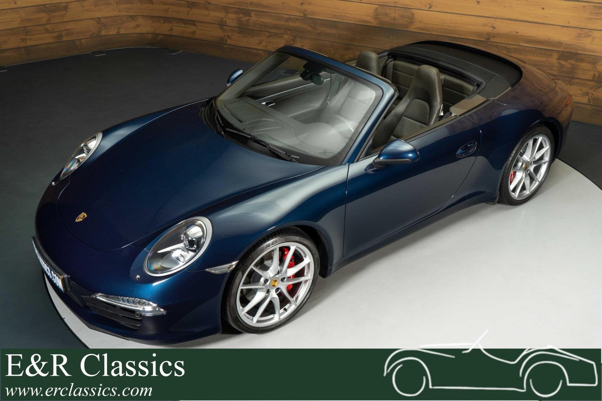Porsche 911 Carrera S Cabriolet | 2012, Automaat, Achterwielaandrijving, Gebruikt, Blauw