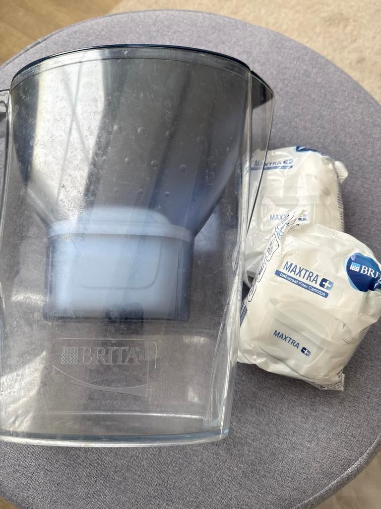 Brita waterfilterkan met 2 Maxtra filters, Ophalen, Gebruikt