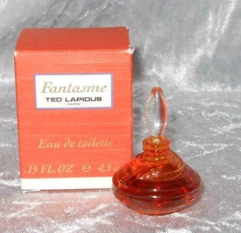 Volle parfum mini - Ted Lapidus Fantasme + doosje, Ophalen of Verzenden, Zo goed als nieuw, Miniatuur, Gevuld