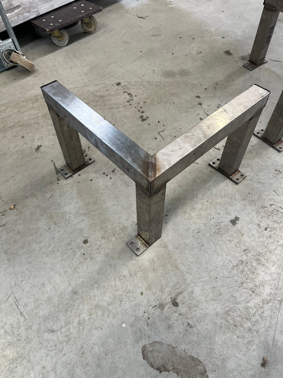 aanrijdbeveiliging hoekbeschermer rvs hoekbescherming., Ophalen of Verzenden, Nieuw, Rvs, Klink of Kruk