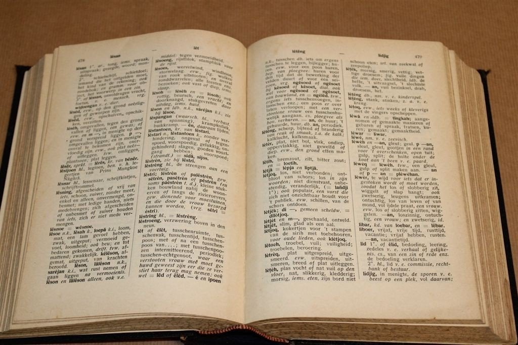 Javaans-Nederlands Woordenboek [1906] — Latijns Schrift, Antiek en Kunst, Ophalen of Verzenden