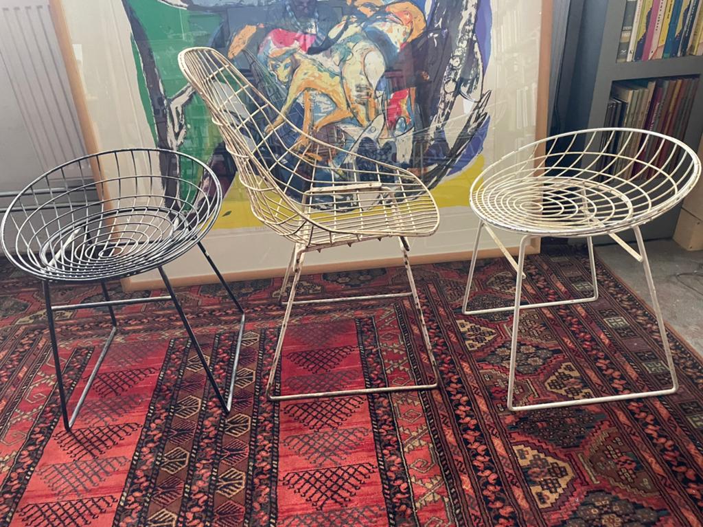 Draadstoelen cees braakman/pastoe, Ophalen