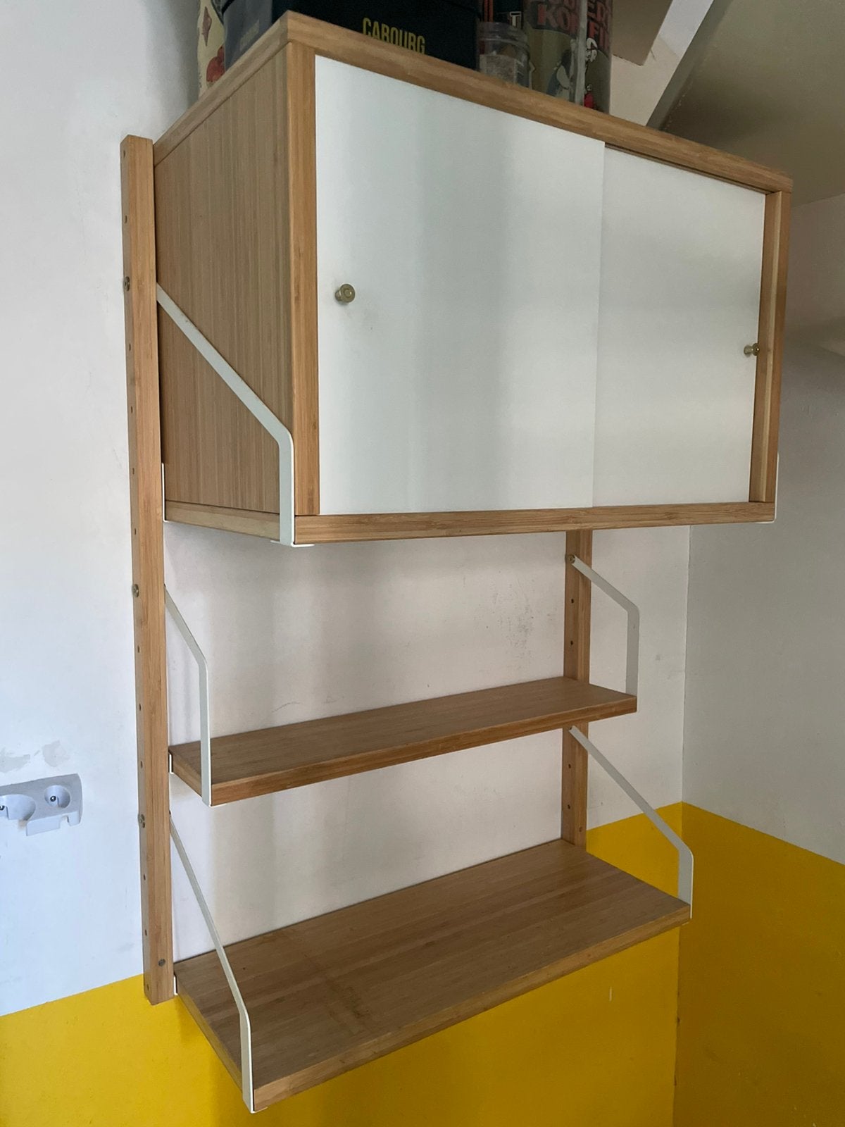 IKEA Svälnas wandkast bamboe