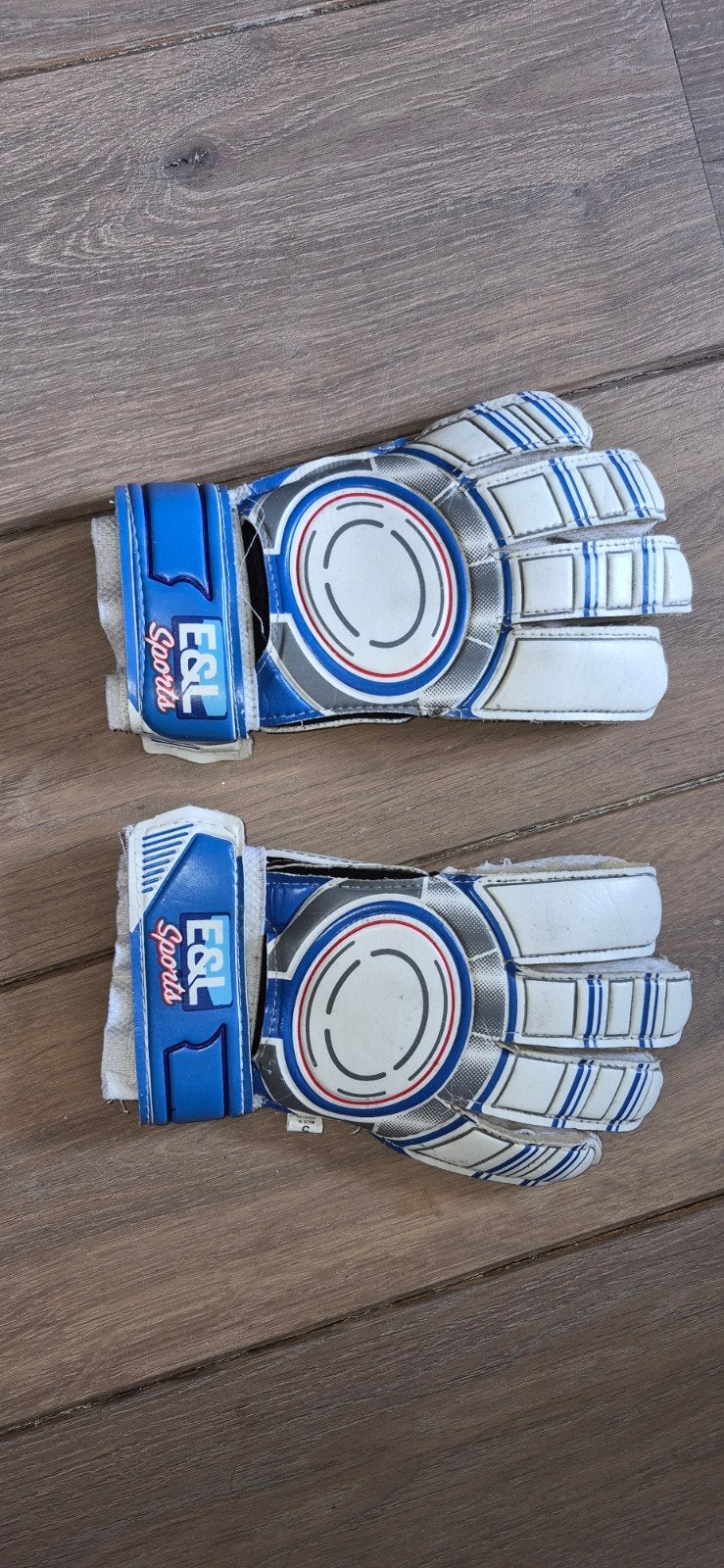 Keepershandschoenen maat 5, Ophalen, Gebruikt, Handschoenen