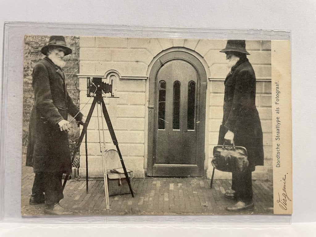 Dordrecht - Straattype als Fotograaf, Verzenden, Voor 1920, Gelopen, Zuid-Holland