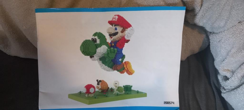 Yoshi en Mario lego bouwset, Ophalen, Overige thema's, Lego, Nieuw