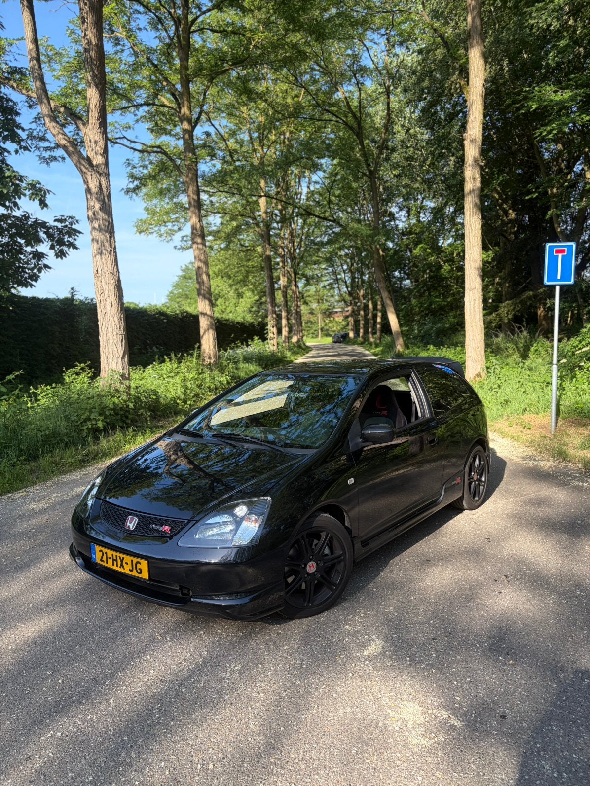 Honda Civic 2.0 I Type-r 2002 Zwart, Voorwielaandrijving, 1998 cc, Elektrische ramen, 4 cilinders