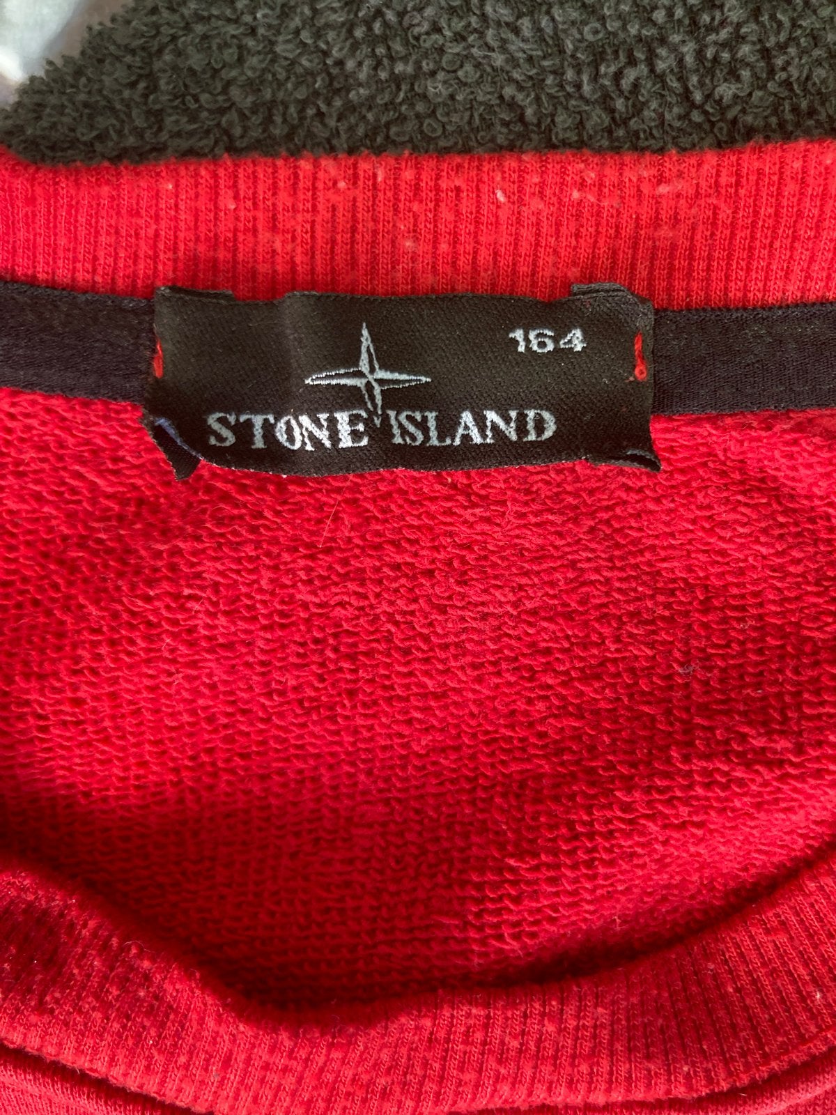 Stone Island trui rood maat 164, Ophalen of Verzenden, Gebruikt, Jongen, Trui of Vest