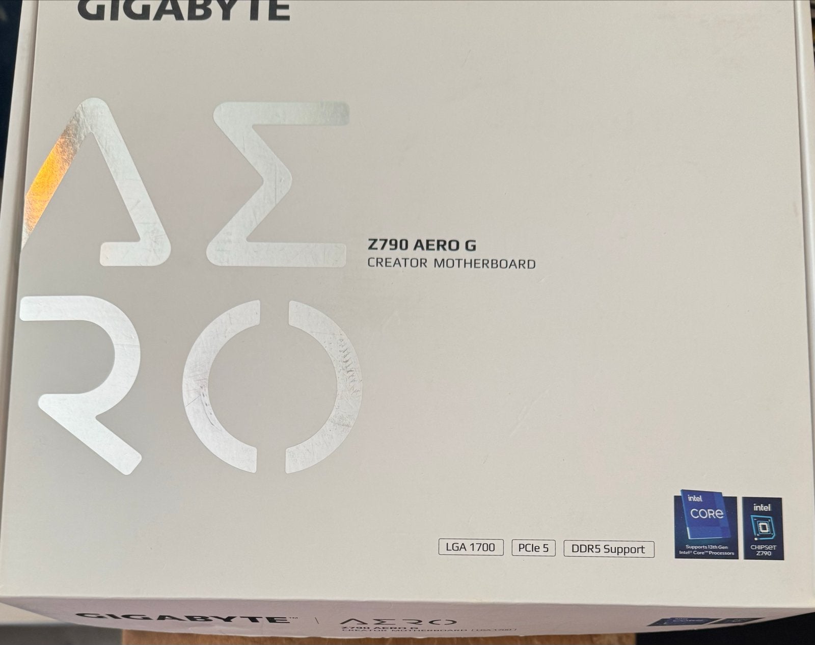 Gigabyte Z790 AERO G Creator Moederbord, Ophalen of Verzenden, Nieuw, Intel, DDR5