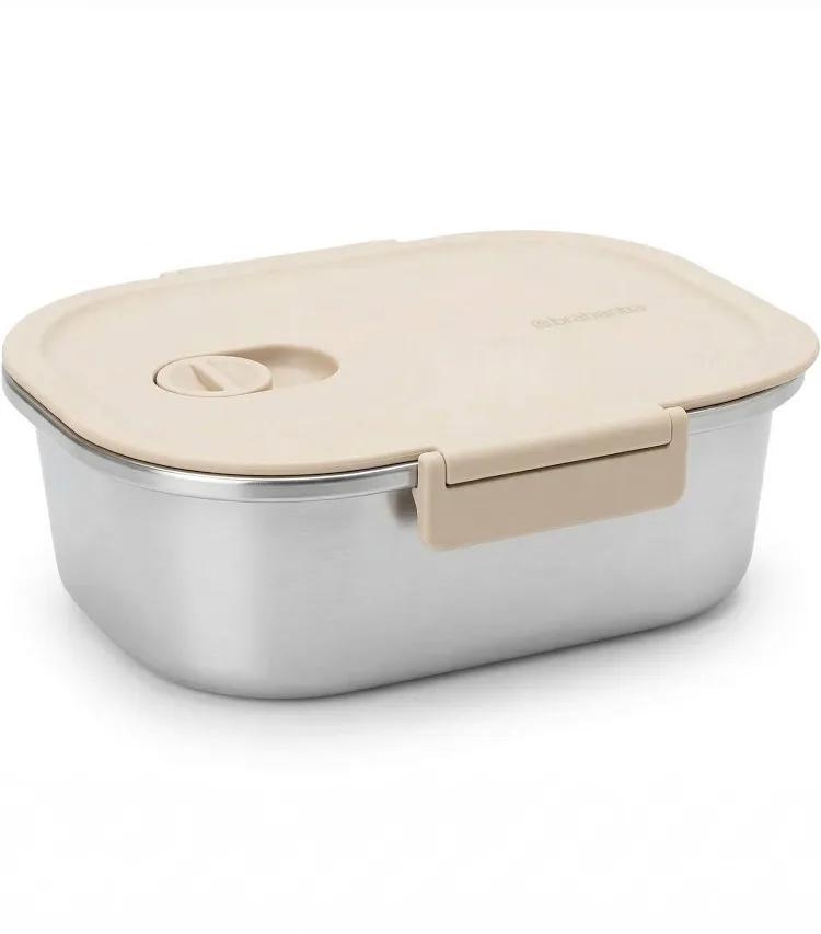 Lunchbox rvs, Ophalen of Verzenden, Zo goed als nieuw, Overige typen