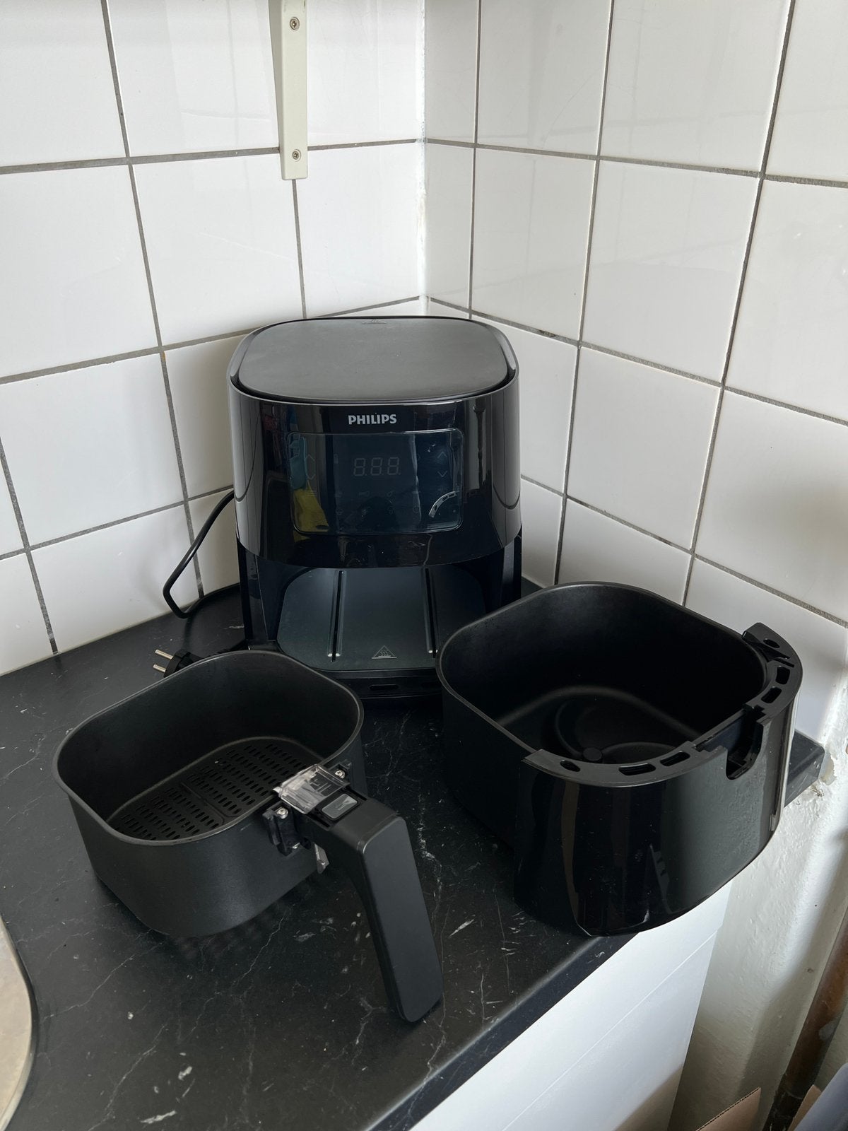 Philips Airfryer - black, Witgoed en Apparatuur, Airfryers, Ophalen of Verzenden, Gebruikt, Airfryer, 750 t/m 999 gram