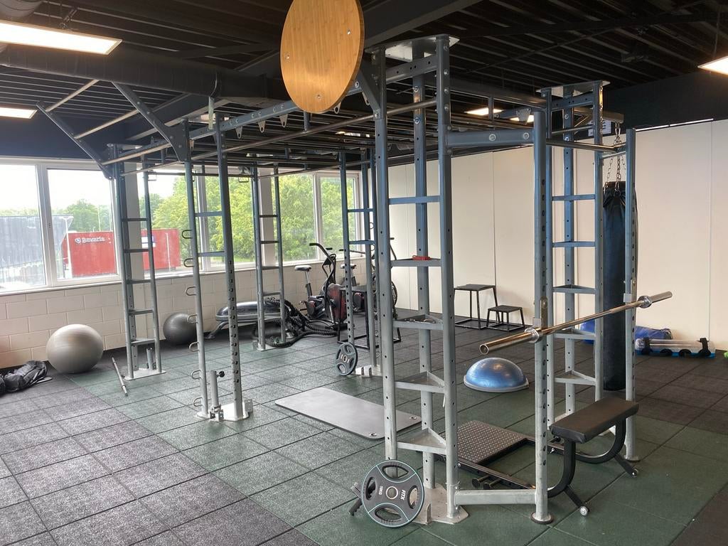 Fitness cross fit frame (nu zwart!) outdoor!, Ophalen, Zo goed als nieuw, Overige typen