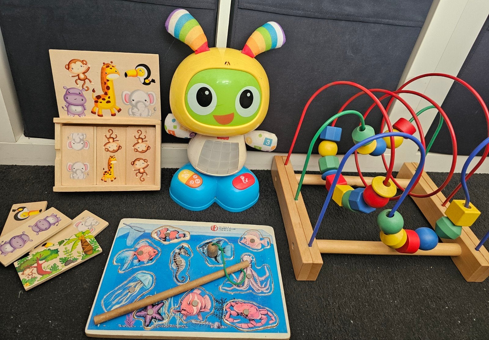 Domino, Magneten visspel, Fisher price Bright Beats dansende, Ophalen of Verzenden, Overige typen