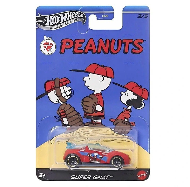 Peanuts / Snoopy hot wheels Super Gnat, Verzamelen, Stripfiguren, Nieuw, Overige typen, Snoopy, Ophalen of Verzenden