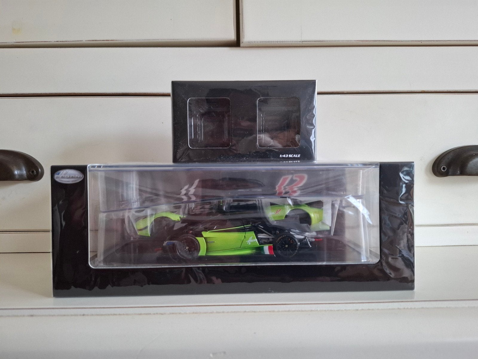 1:43 LCD - Pagani Huayra R (FULL OPEN + HOODHOLDERS) NIEUW, Ophalen of Verzenden, Nieuw, Auto, Overige merken