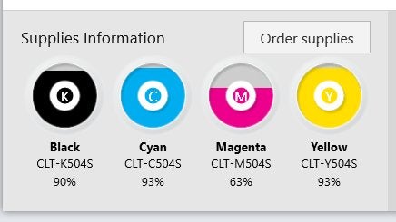 4 Toner cartridges voor Samsung  Laser Printers, Ophalen of Verzenden, Gebruikt, Toner, 123inkt.nl