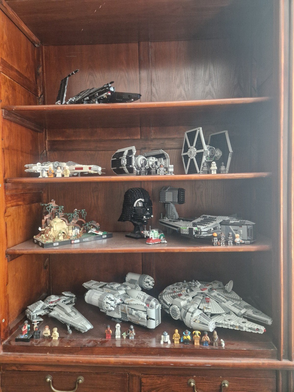 10 LEGO Star Wars sets, Ophalen of Verzenden, Gebruikt