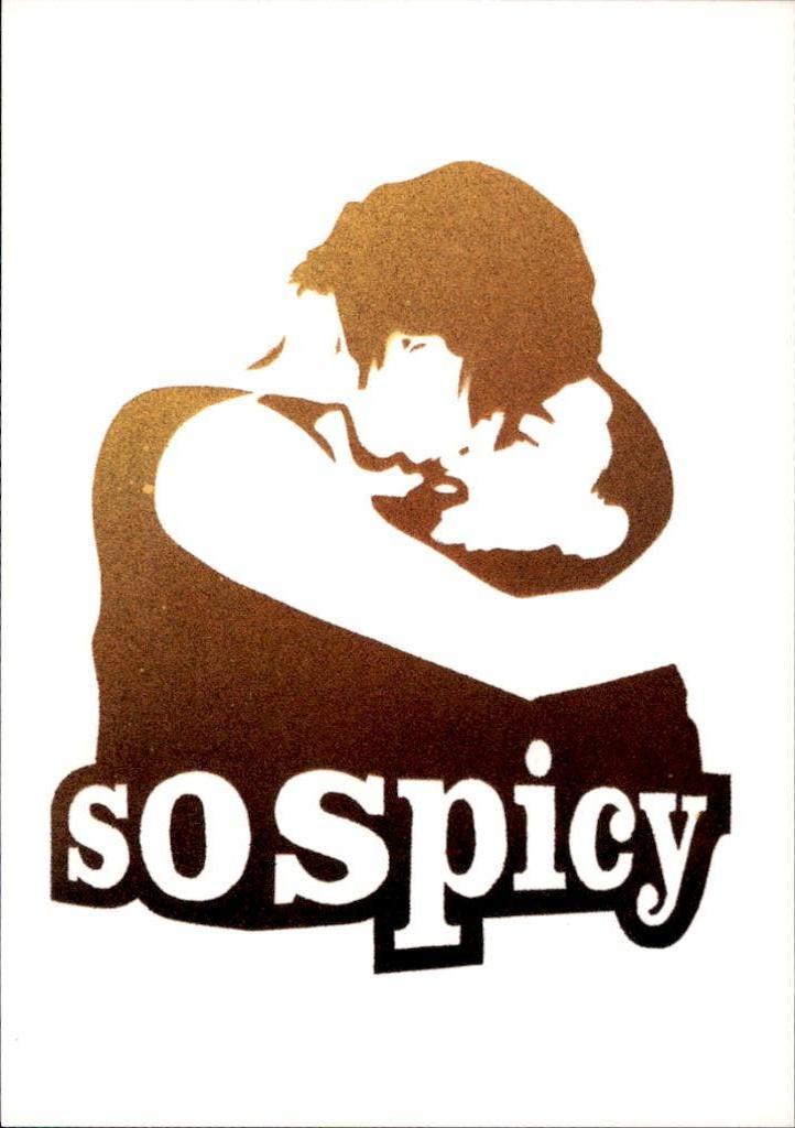 so spicy, kussend stel, Verzenden, 1980 tot heden, Ongelopen, Overige thema's