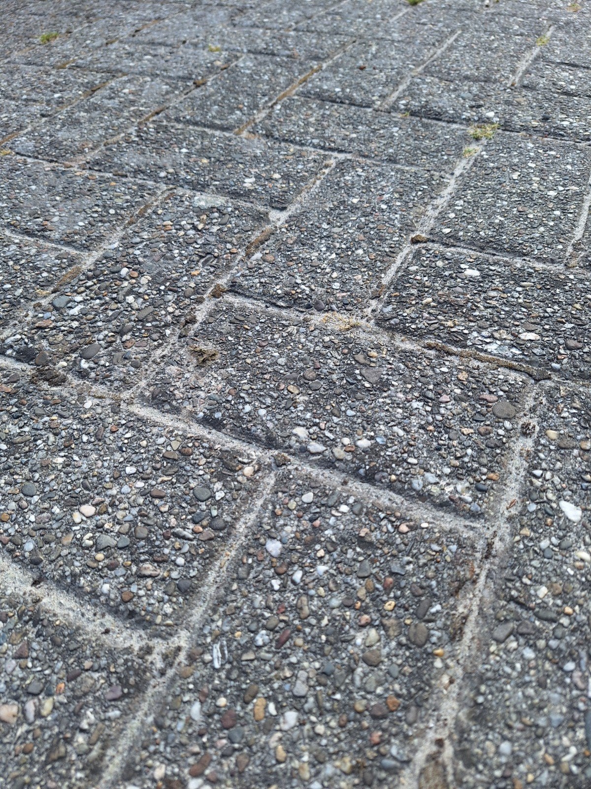 Grijze klinkers, 6cm dik. BKK betonklinkers, Ophalen, Gebruikt, Klinkers, 10 m² of meer