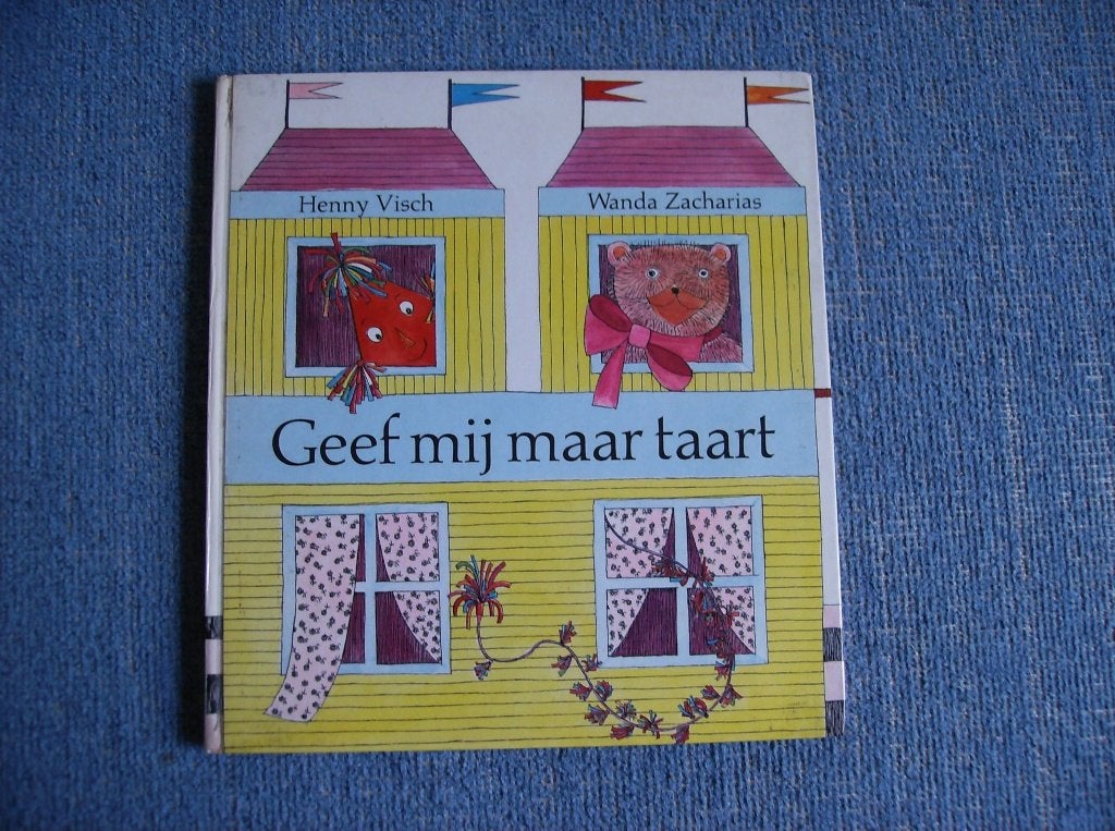 GEEF MIJ MAAR TAART, 1964,   HENNY VISCH, WANDA ZACHARIAS, Ophalen of Verzenden, Zo goed als nieuw, Fictie algemeen