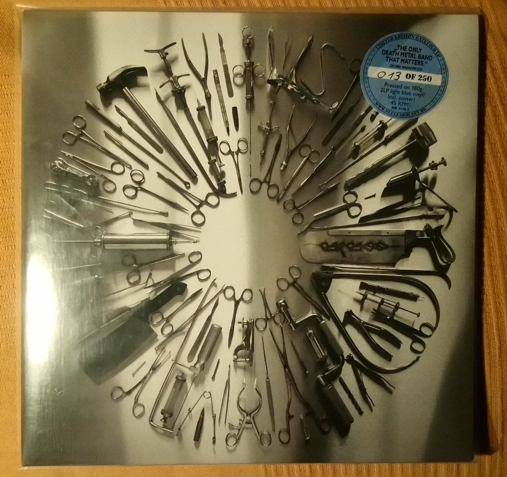 CARCASS - Surgical Steel LP, Death metal, Ophalen of Verzenden, Zo goed als nieuw, 12 inch