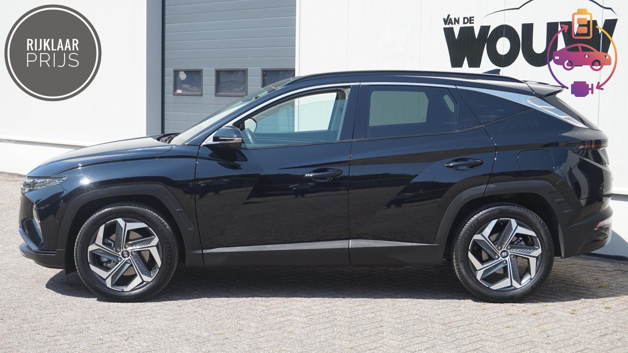 Hyundai Tucson 1.6 T-GDI HEV Premium Sky Panoramadak | Stoel, Auto's, Gebruikt, Euro 6, 4 cilinders, 1650 kg