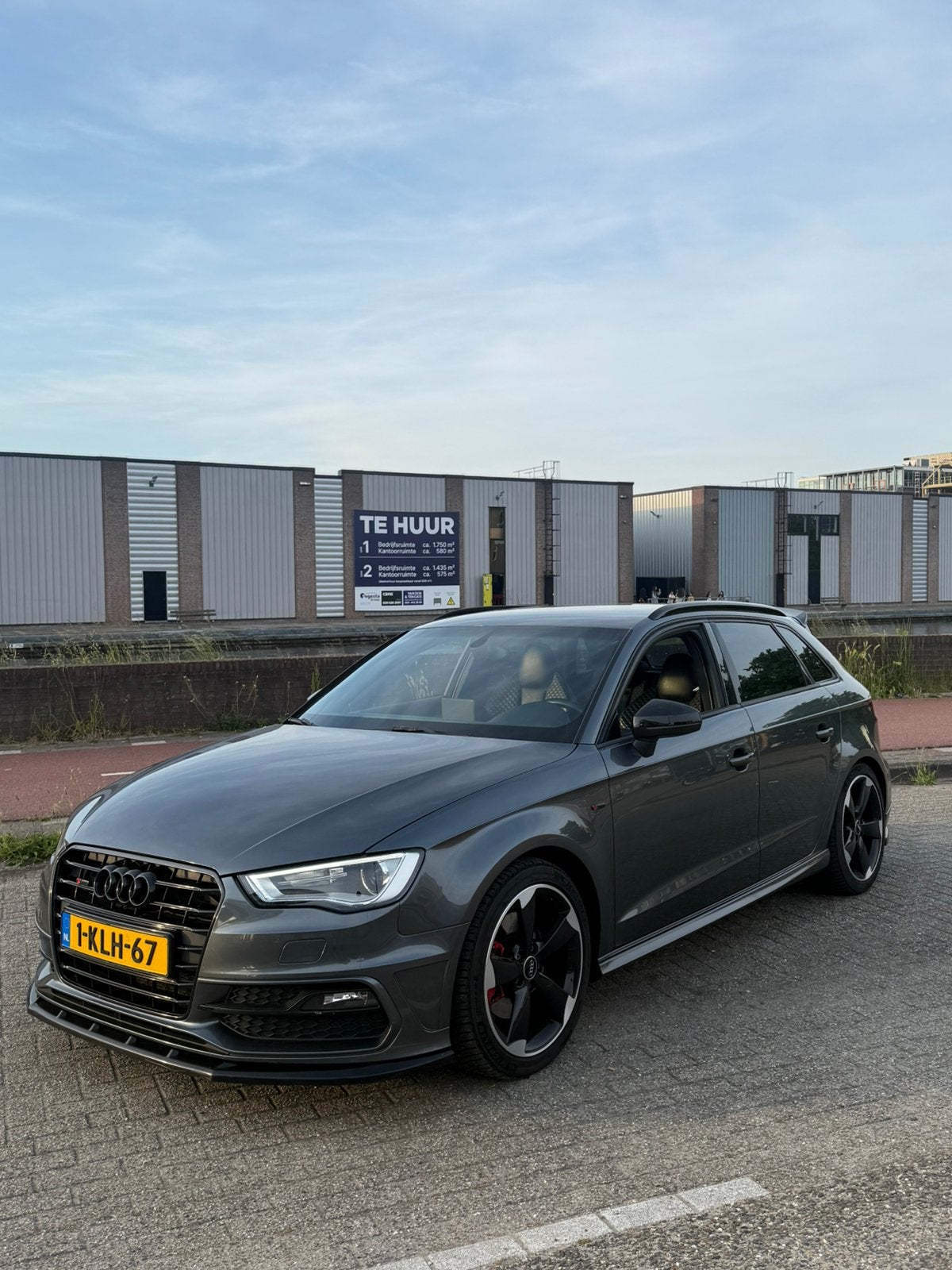 Audi A3 1.8 Tfsi- s3 uitvoering Ogrineel! Top status!, Auto's, Audi, Zwart, 4 cilinders, 179 pk, Particulier