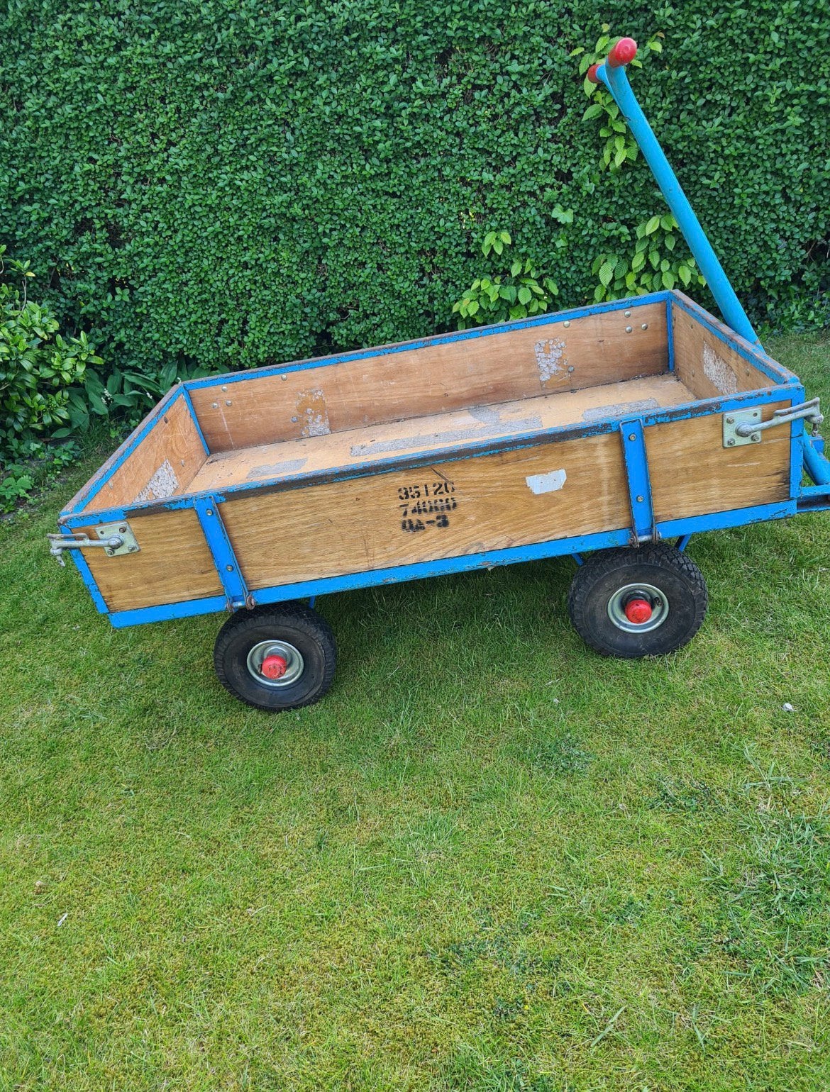Handtrekwagen transportkar, Caravans en Kamperen, Bolderkarren, Ophalen, Gebruikt