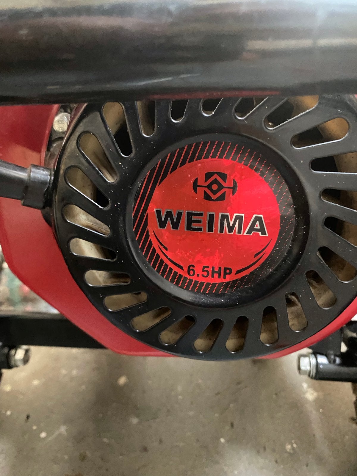 Weima 2700 PSI Hogedrukreiniger met Benzine Motor, Ophalen, Gebruikt, Benzine
