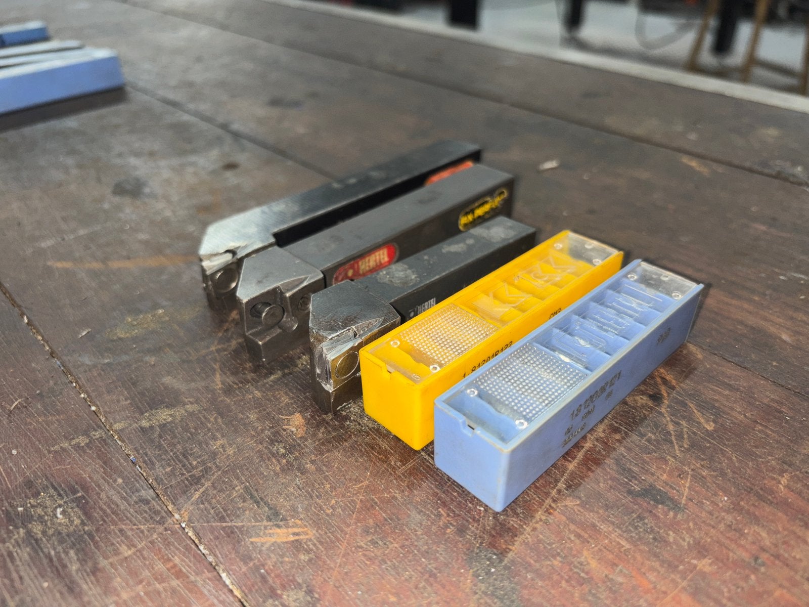 Kennametal Hertel draaibeitels, Doe-het-zelf en Verbouw, Draaibanken, Ophalen of Verzenden, Zo goed als nieuw, Metaaldraaibank