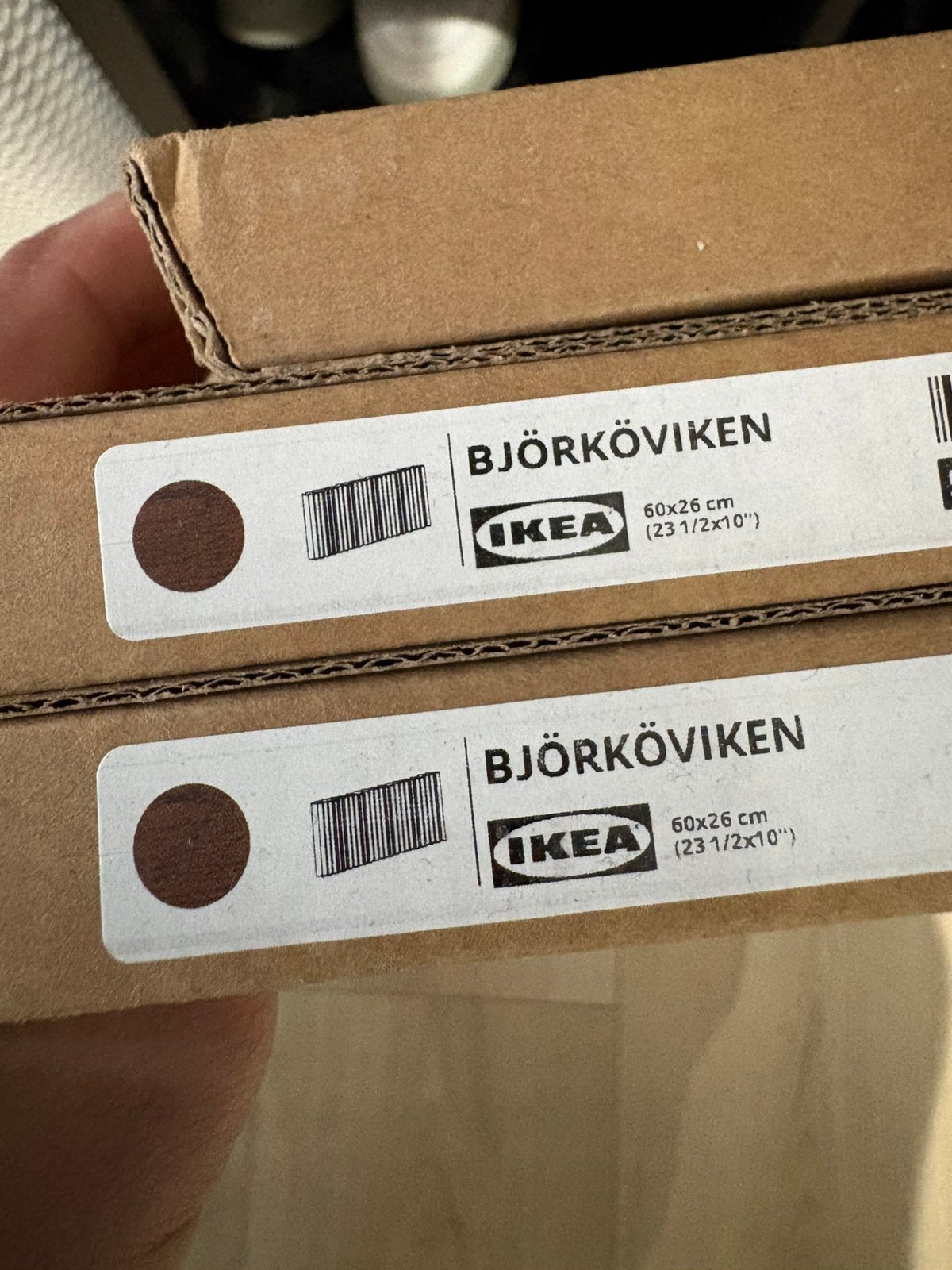 bjorkoviken ladefeont 60x26 cm 3 stuks, Ophalen, 50 tot 100 cm, Zo goed als nieuw, Minder dan 100 cm