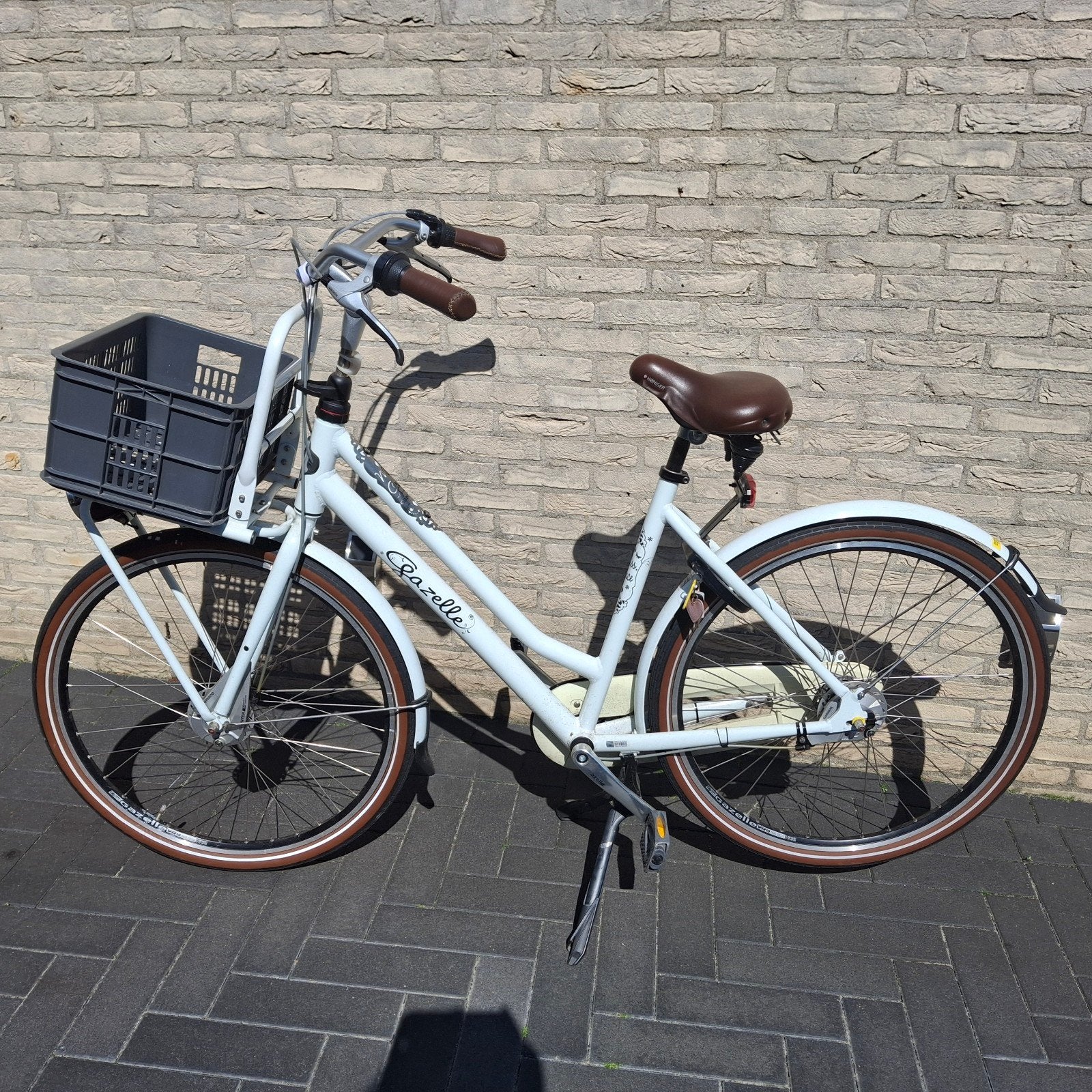 Gazelle damesfiets, Ophalen, Zo goed als nieuw, Gazelle, Versnellingen