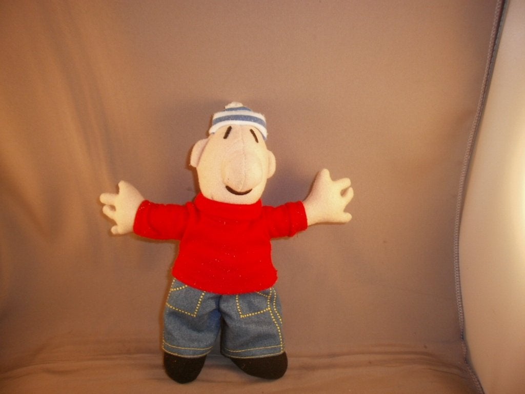 buurman en buurman  toys unlimited rode trui gestreepte muts, Overige merken, Overige karakters, Overige typen, Ophalen of Verzenden