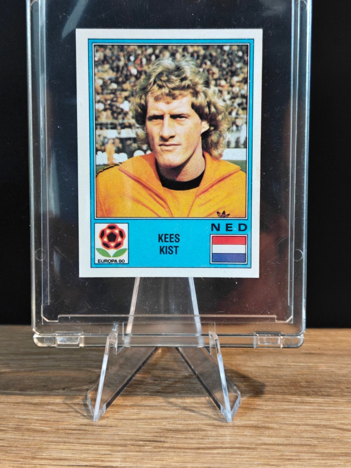 Kees Kist Panini Sticker #69 Album Europa 80, Ophalen of Verzenden, Zo goed als nieuw, Sticker