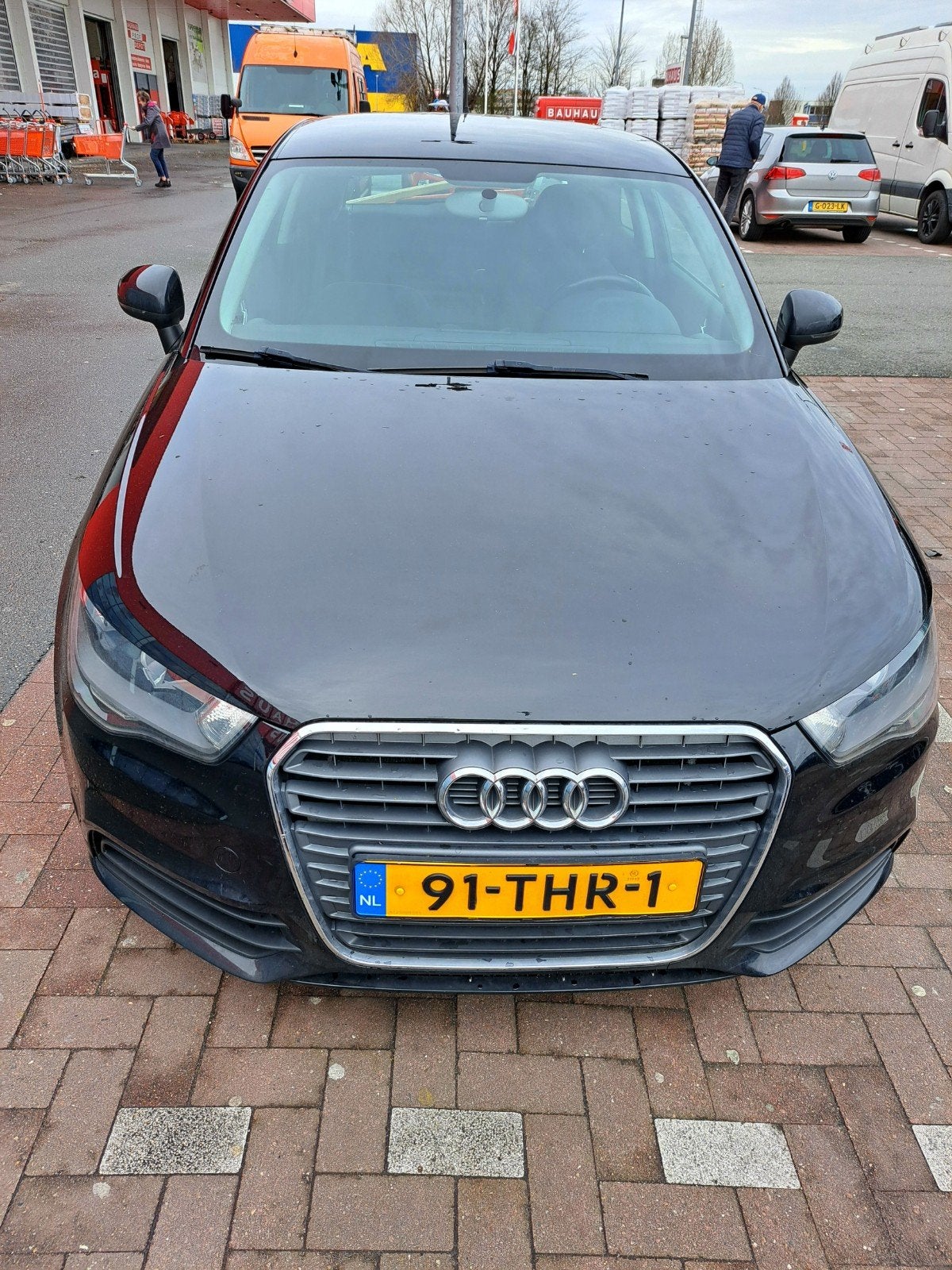 Audi A1 1.2 Tfsi 63KW 2012 Zwart, Voorwielaandrijving, A1, 4 cilinders, 4 stoelen