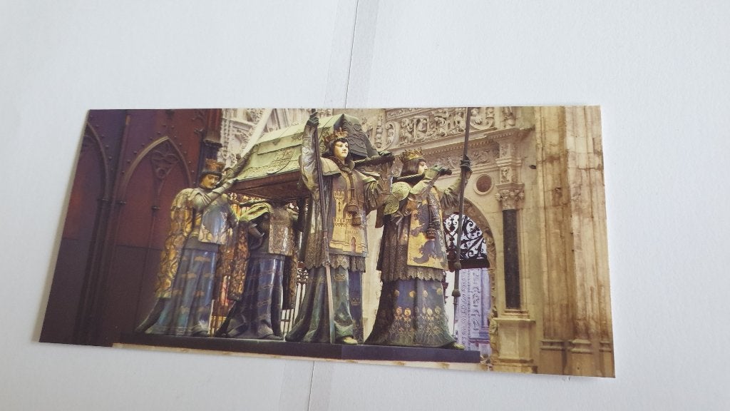 1554 tumba de cristobal colon catedral de sevilla spanje, Verzenden, 1980 tot heden, Spanje