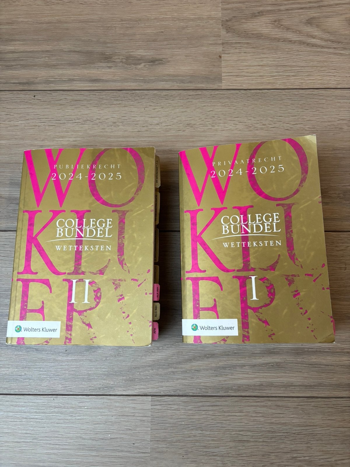 Wolters Kluwer privaat- en publiek wettenbundels 2024-2025, Boeken, Ophalen of Verzenden, Beta, WO
