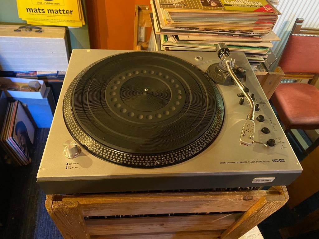 Toshiba SR 255 Platenspeler, Overige merken, Gebruikt, -, -