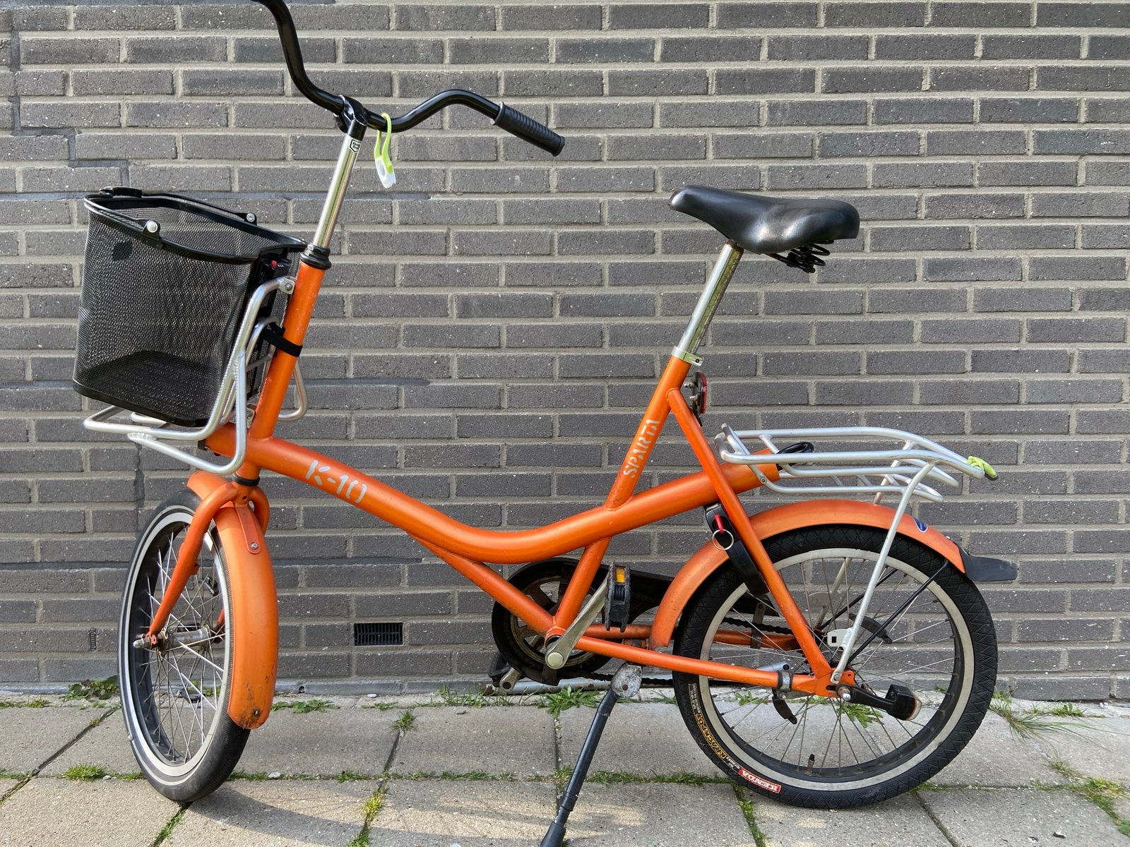 Oranje Sparta K10 fiets, Ophalen, Terugtraprem, Sparta, Minder dan 47 cm