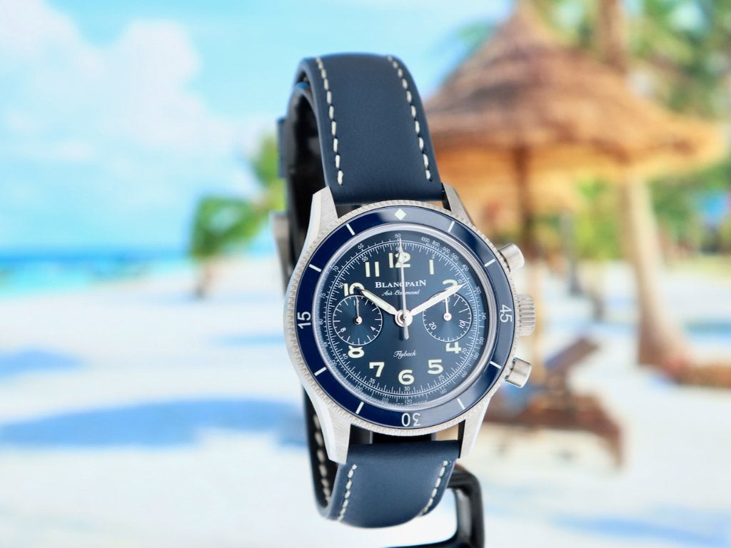 Blancpain Villeret Air Command Flyback 36,2mm ONGEDRAGEN, Sieraden, Tassen en Uiterlijk, Horloges | Heren, Overige merken, Overige materialen