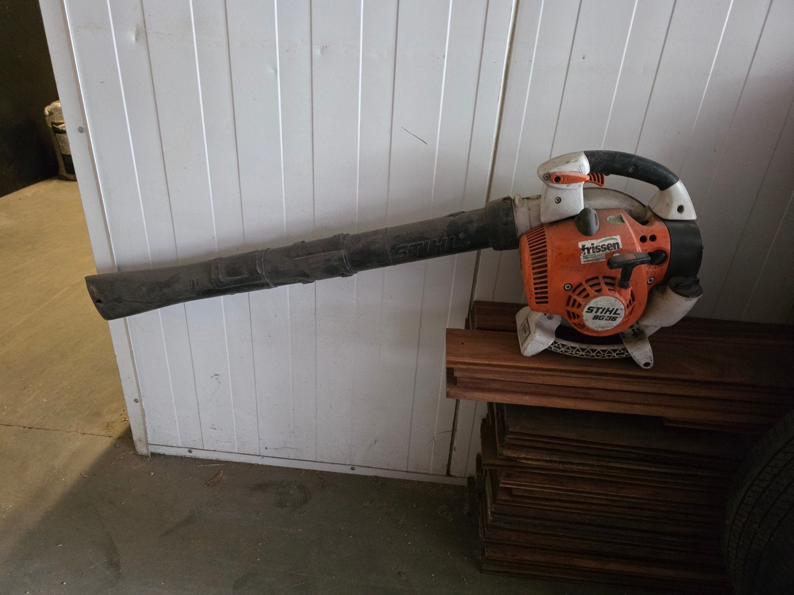 Stihl BG 86 Benzine Bladblazer - Krachtig en Betrouwbaar, Gebruikt, Verzenden, Handgedragen, Stihl