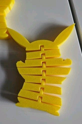 Pikachu 3D-geprinte Fidget toy, Ophalen of Verzenden, Pikachu, Pokemon