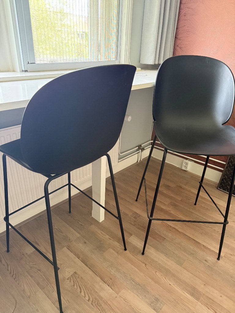 Barkrukken, Ophalen, Kunststof, 60 tot 90 cm, Zo goed als nieuw