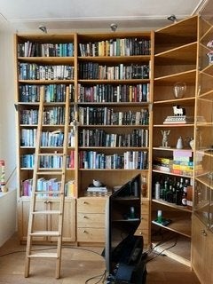 Lundia wandkast, 250 tot 300 cm, Gebruikt, Met deur(en), 200 cm of meer