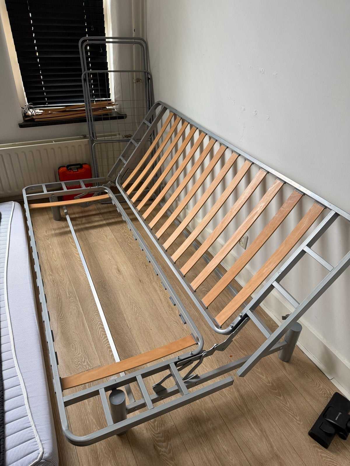 Gratis Slaapbank / Bedbank IKEA Beddinge, Ophalen, Gebruikt, Tweepersoons, 140 cm