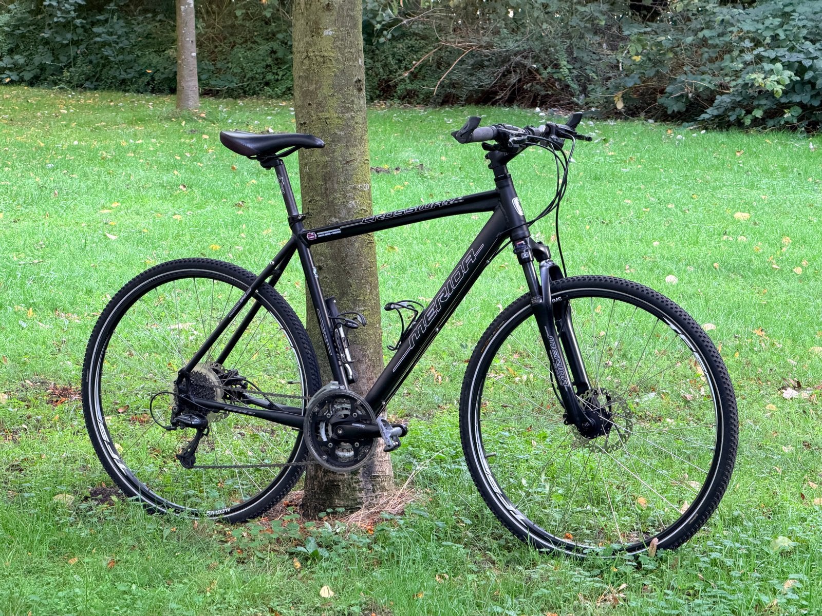 Merida Crossway Herenfiets - Zo goed als nieuw, 28 inch, Vering, Zo goed als nieuw, Meer dan 20 versnellingen