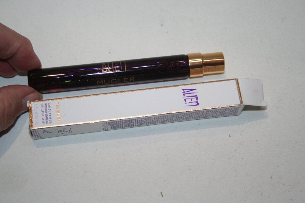 Mugler Aliën  Travelspray EdP refillable 10ml Nieuw, OVP, Sieraden, Tassen en Uiterlijk, Uiterlijk | Parfum, Ophalen of Verzenden