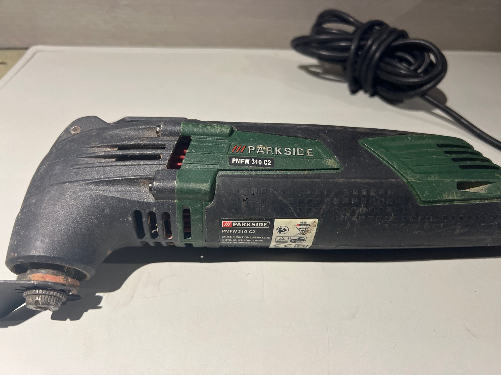 Parkside Multitool PMFW 310 C2 - Gebruikt, N, Ophalen of Verzenden, N, N