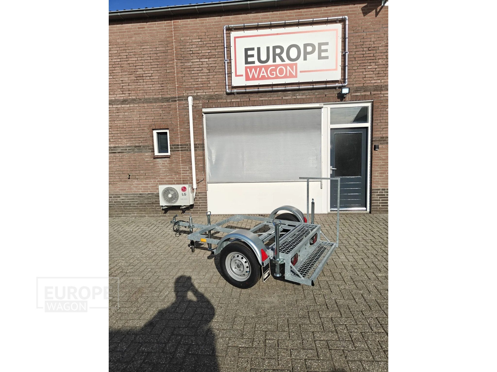 EUROPEWAGON Dixi aanhanger toiletcabine aanhangwagen VOORRAA, Nieuw