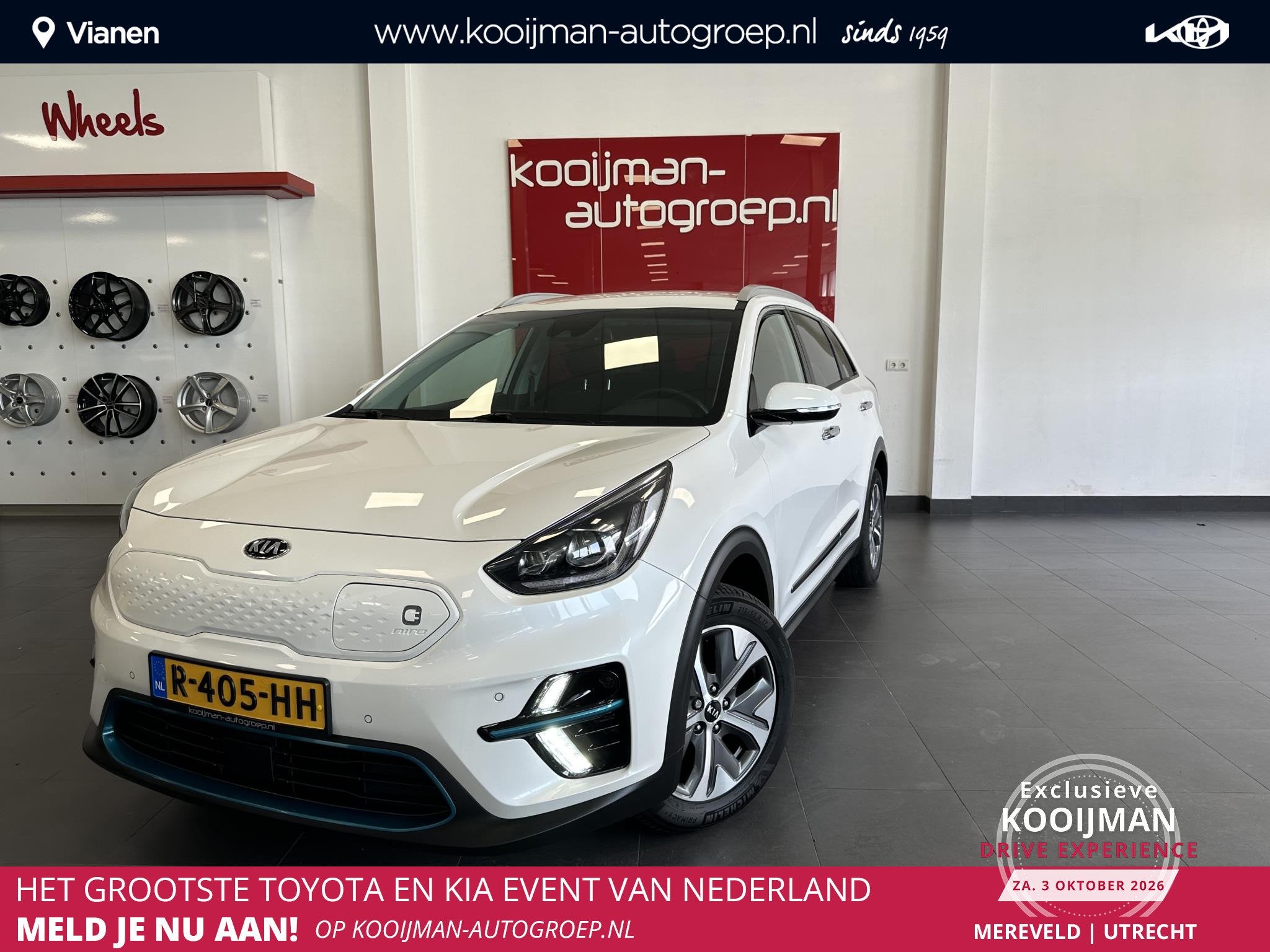 Kia e-Niro DynamicLine 64 kWh BTW auto , Volledig leder , St